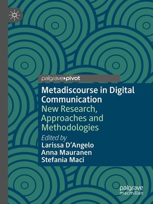 cover image of Metadiscourse in Digital Communication